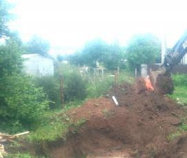 Демонтаж бетонных колец - модель 2