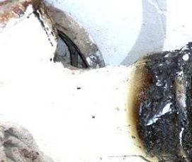 Демонтаж чугунной трубы - вариант 2