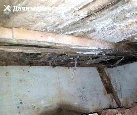 Демонтаж деревянного пола в деревянном доме - тип 3