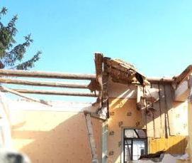 Демонтаж дома и вывоз мусора - вариант 1