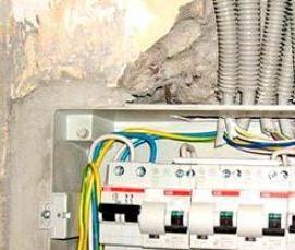 Демонтаж электрического щита - вариант 2