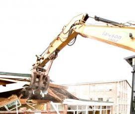 Демонтаж кирпичных стен зданий - вариант 4