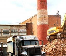 Демонтаж кирпичных зданий - вариант 1
