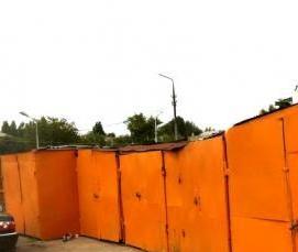 Демонтаж металлического гаража - тип 2