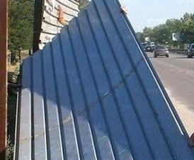 Демонтаж металлического забора - тип 2