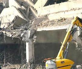 Демонтаж монолитного железобетона - модель 3