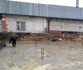 Демонтаж монолитной плиты - тип 1