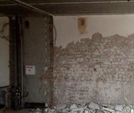 Демонтаж перегородки из кирпича - тип 4