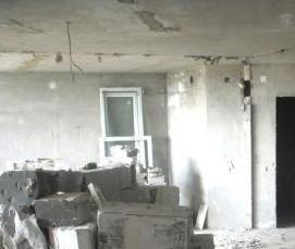 Демонтаж перегородок из блока - модель 4