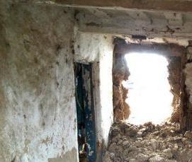 Демонтаж перегородок из блока - модель 2