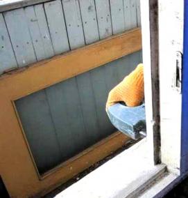 Демонтаж пластикового окна - тип 2