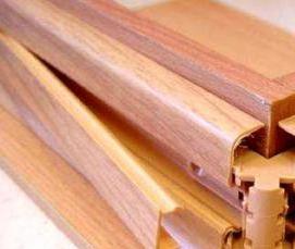 Демонтаж пластикового плинтуса - тип 2