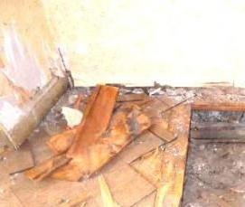 Демонтаж покрытия полов - вариант 2