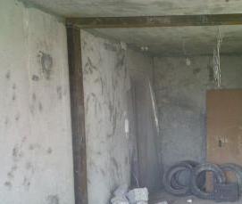 Демонтаж стены из пеноблоков - вариант 1