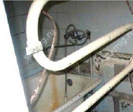 Демонтаж ванной и туалета - тип 3