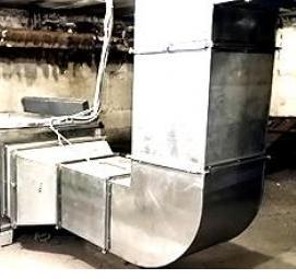 Демонтаж воздуховодов - модель 4