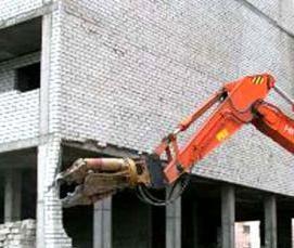 Демонтаж зданий с утилизацией - тип 1