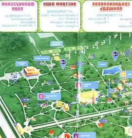 Дендроплан парка - тип 2