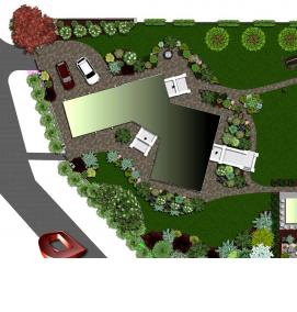 Дендроплан участка - тип 2