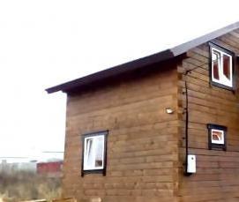 Деревянная балка из бруса - тип 1