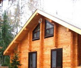 Деревянная балка из бруса - тип 4