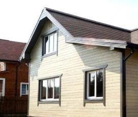 Деревянная имитация бруса - модель 3