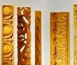Деревянная лепнина - вариант 1