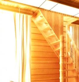 Деревянная лестница ЛС-91 - модель 3