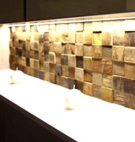 Деревянная мозаика - вариант 1