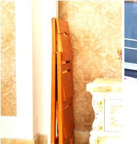 Деревянная складная лестница - тип 4