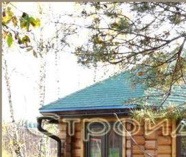 Деревянная застекленная беседка - модель 2