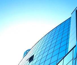 Деревянное фасадное остекление - вариант 1