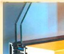 Деревянное фасадное остекление - вариант 3