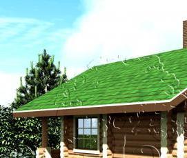 Деревянное оцилиндрованное бревно - вариант 1