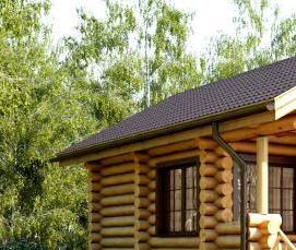 Деревянное оцилиндрованное бревно - вариант 3