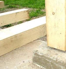 Деревянные анкера - вариант 3