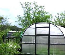 Деревянные арочные теплицы - тип 3