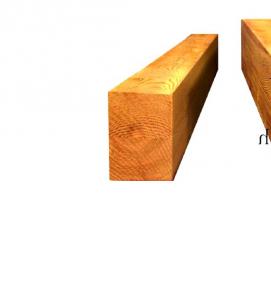 Деревянные балки межэтажные - вариант 4