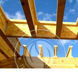 Деревянные балки межэтажные - вариант 2