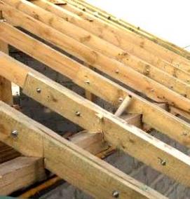 Деревянные балки - тип 3
