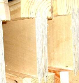 Деревянные балки - тип 2