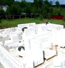 Деревянные блоки для строительства - тип 1