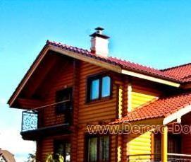 Деревянные бревна - модель 1