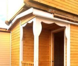 Деревянные бытовки с доставкой - тип 1