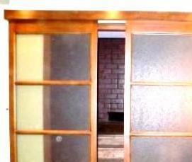 Деревянные двери купе - тип 4