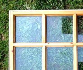 Деревянные двойные оконные рамы - тип 1