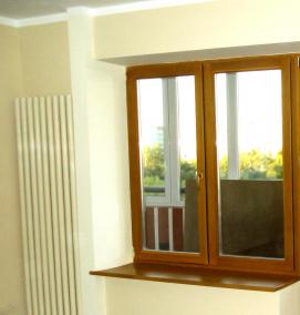 Деревянные фасадные окна - тип 1