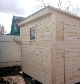 Деревянные хозблоки - тип 2