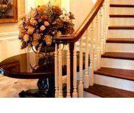 Деревянные лестницы из лиственницы - модель 4