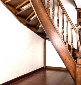 Деревянные лестницы - тип 4